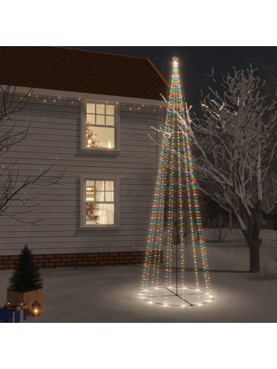 Vánoční stromek kužel 1 134 barevných LED diod 230 x 800 cm