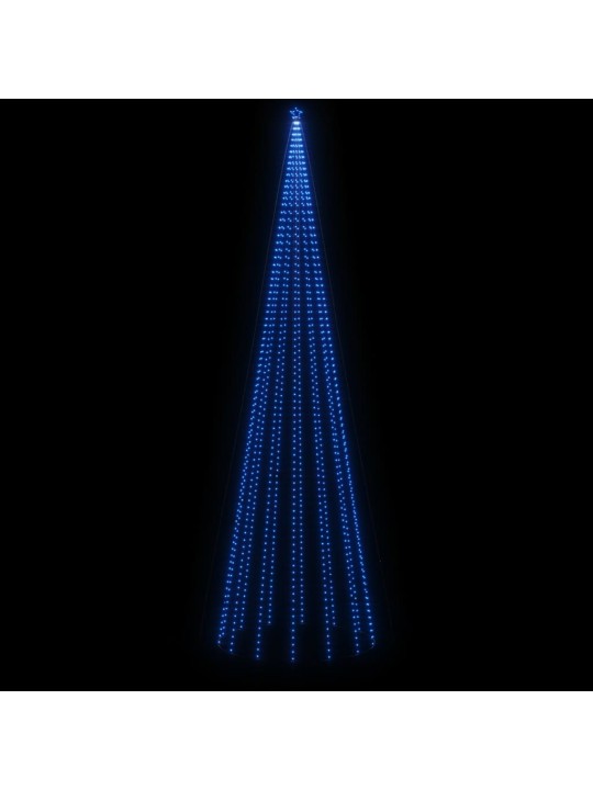 Vánoční strom s hrotem 1 134 modrých LED diod 800 cm