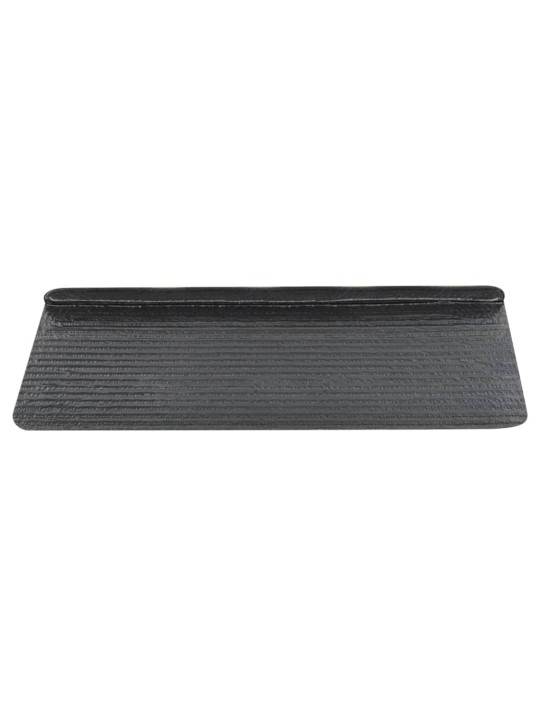 Samolepicí nášlapy na schody 15 ks 65x24,5x3,5 cm černé
