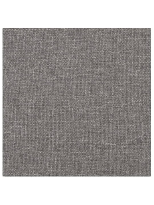 Nástěnné panely 12 ks světle šedé 30 x 30 cm textil 1,08 m²