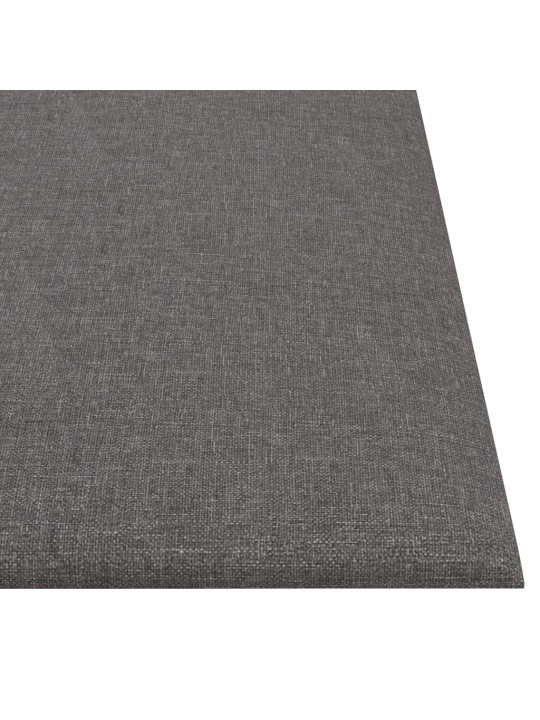 Nástěnné panely 12 ks světle šedé 30 x 30 cm textil 1,08 m²
