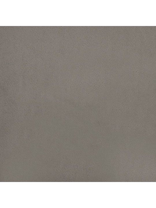 Nástěnné panely 12 ks světle šedé 30 x 30 cm samet 1,08 m²