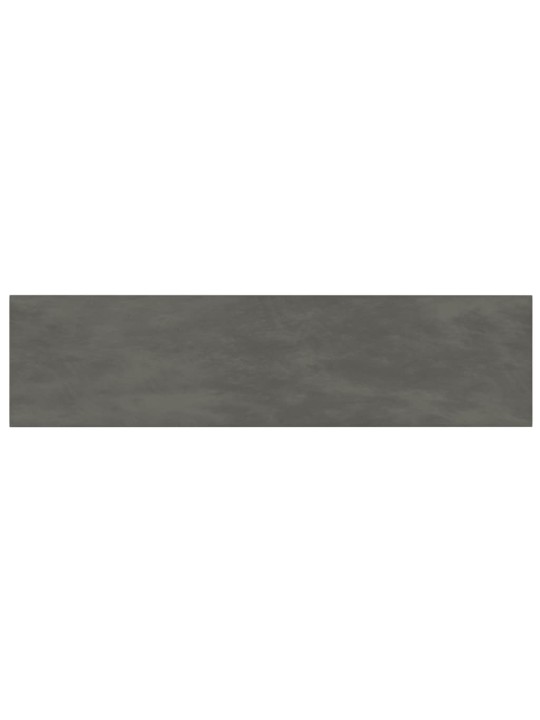 Nástěnné panely 12 ks tmavě šedé 60 x 15 cm samet 1,08 m²