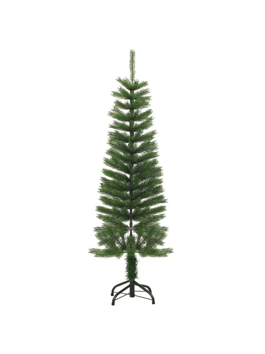 Umělý úzký vánoční stromek se stojanem 120 cm PE