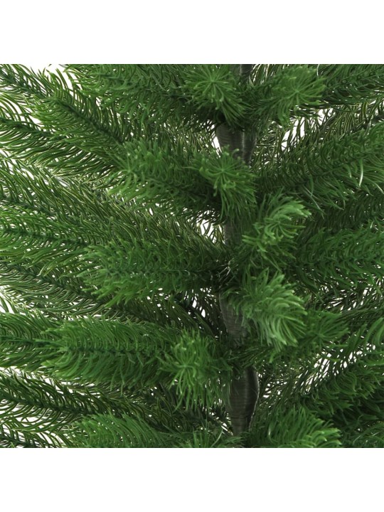 Umělý úzký vánoční stromek se stojanem 120 cm PE