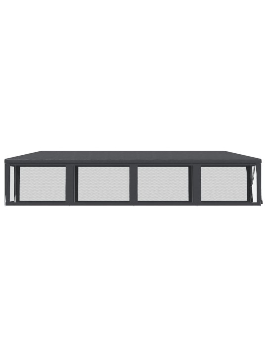 Party stan s 10 síťovanými bočnicemi antracitový 3 x 12 m hdpe