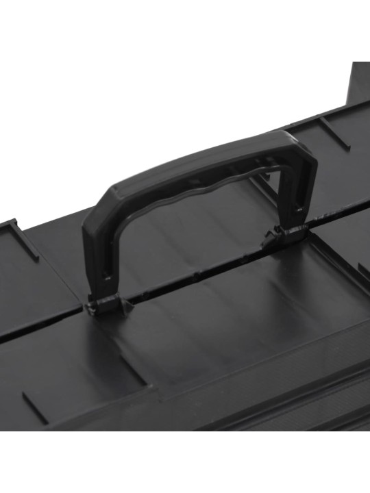 Skládací rampa pro psy černá 153 x 40 x 12,5 cm plast
