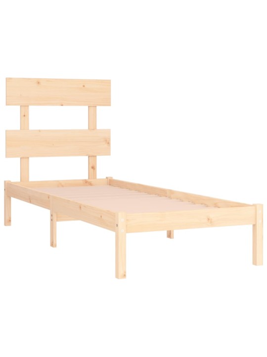 Rám postele masivní dřevo 90 x 200 cm