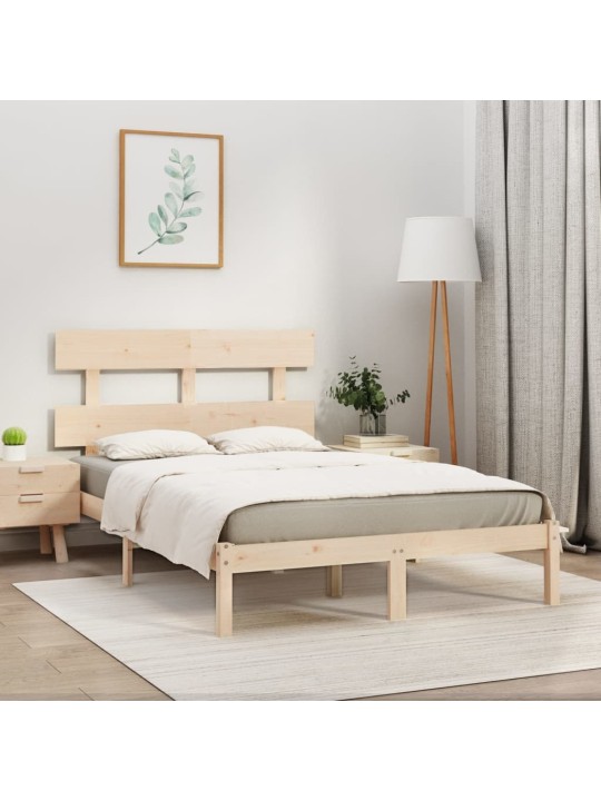 Rám postele masivní dřevo 200 x 200 cm