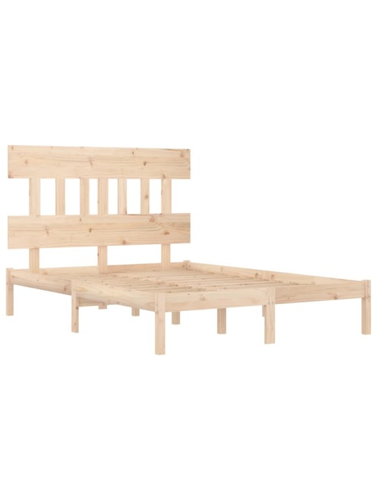 Rám postele masivní dřevo 200 x 200 cm