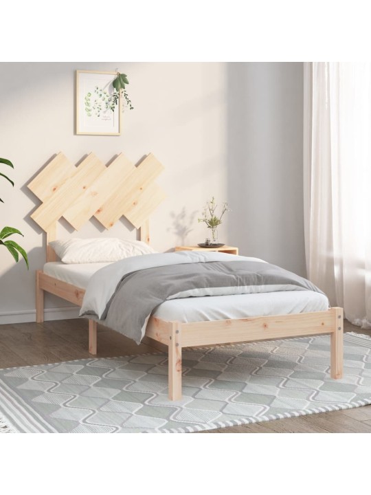 Rám postele 90 x 190 cm Single masivní dřevo