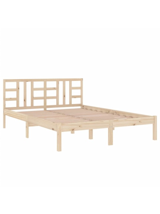 Rám postele masivní dřevo 200 x 200 cm