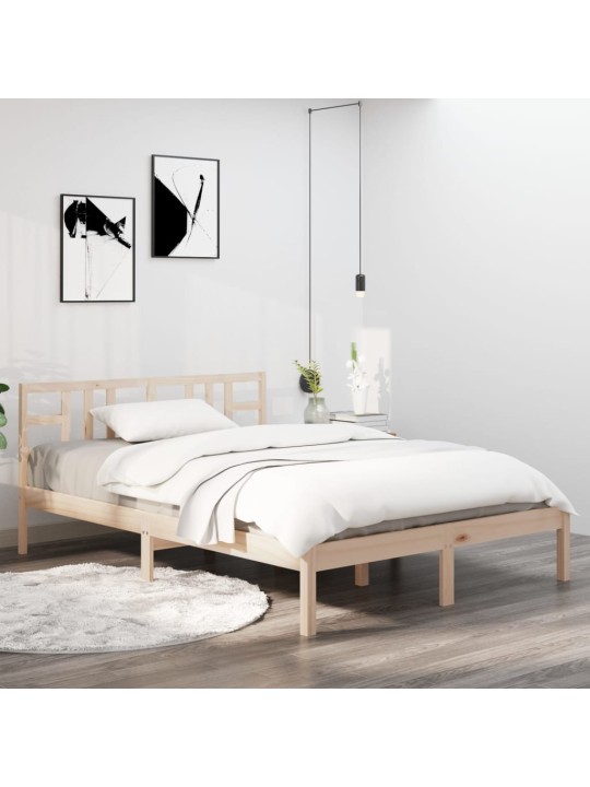 Rám postele masivní dřevo 200 x 200 cm