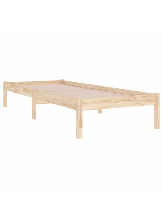 Rám postele masivní dřevo 90 x 200 cm