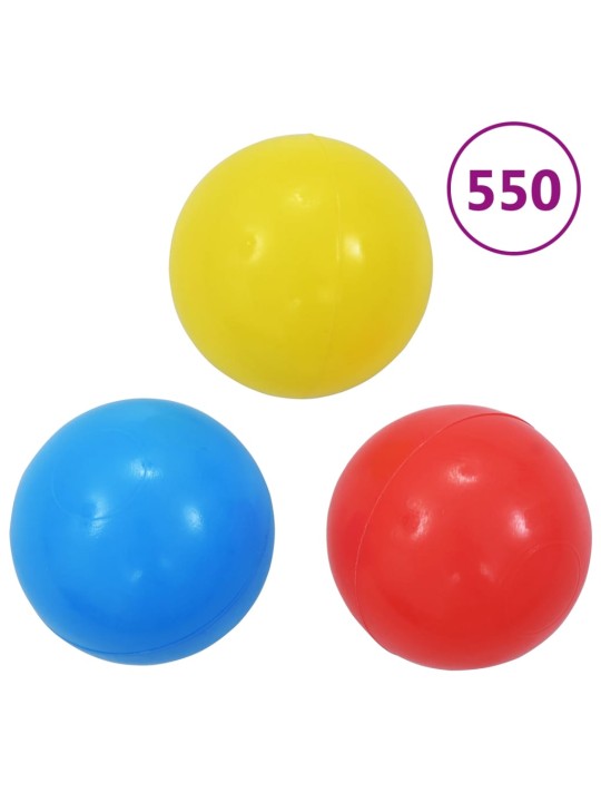 Stan na hraní s 550 míčky 123 x 120 x 126 cm