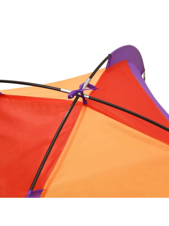 Dětský stan na hraní s 250 míčky vícebarevný 338 x 123 x 111 cm