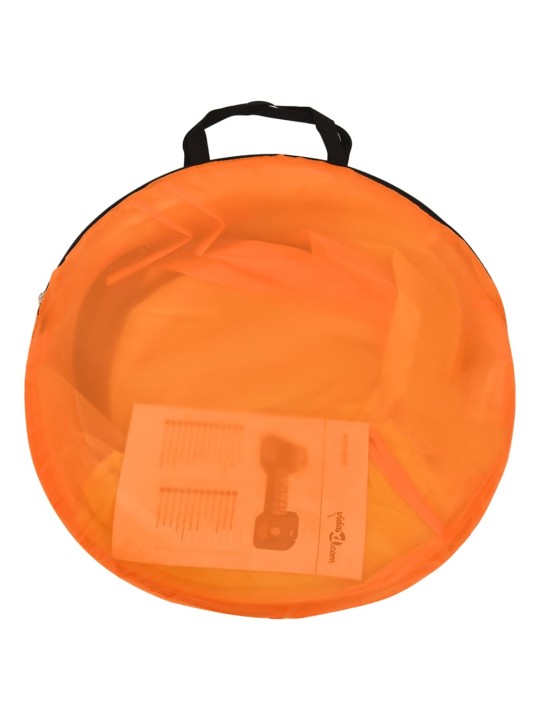 Dětský stan na hraní s 250 míčky vícebarevný 338 x 123 x 111 cm