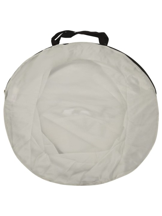 Dětský stan na hraní motiv slona s 250 míčky šedý 174x86x101 cm