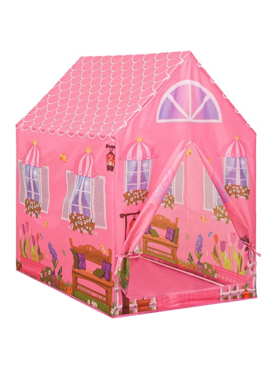 Dětský stan na hraní s 250 míčky růžový 69 x 94 x 104 cm
