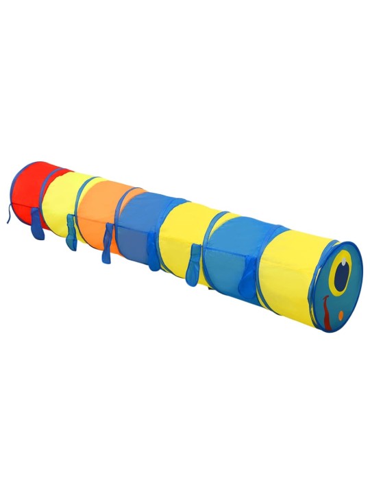 Dětský tunel na hraní s 250 míčky vícebarevný 245 cm polyester