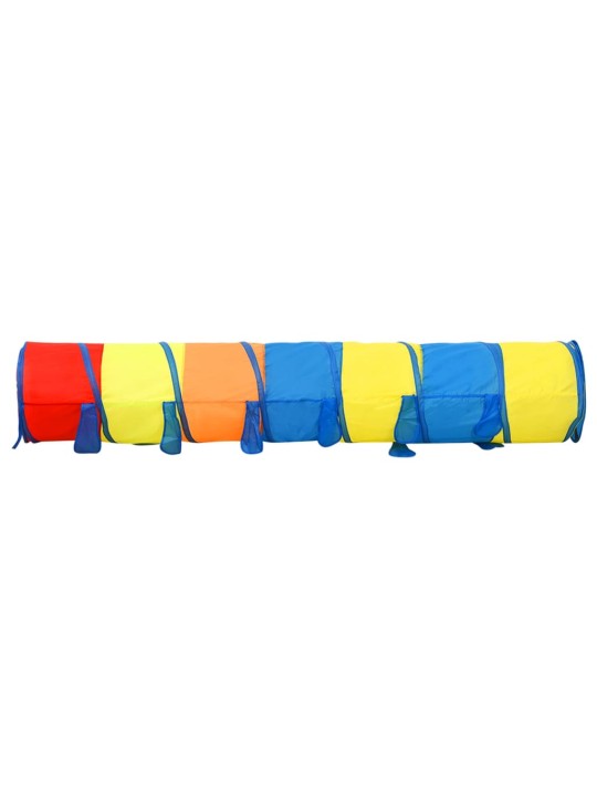 Dětský tunel na hraní s 250 míčky vícebarevný 245 cm polyester
