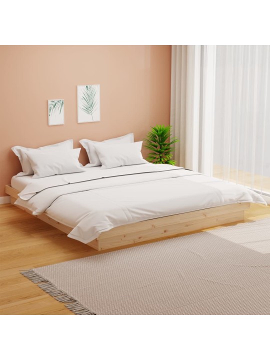Rám postele masivní dřevo 180 x 200 cm super king size