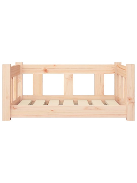 Pelíšek pro psy 65,5 x 50,5 x 28 cm masivní borovice