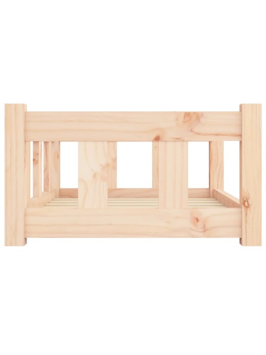 Pelíšek pro psy 65,5 x 50,5 x 28 cm masivní borovice