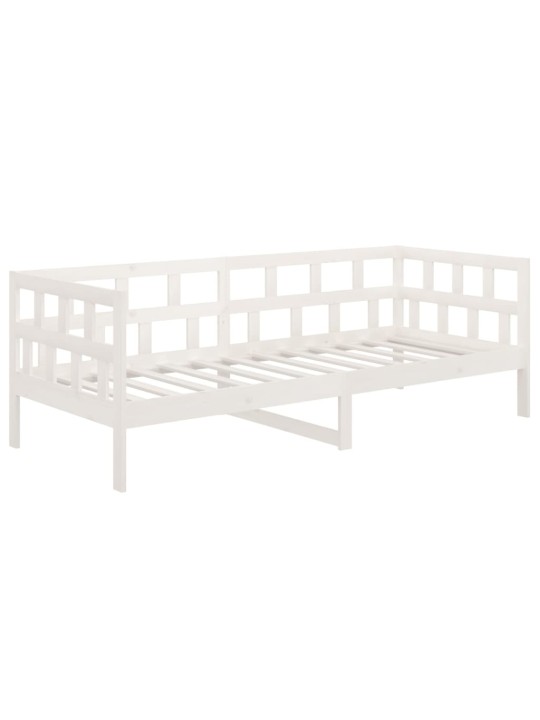 Válenda bílá masivní borové dřevo 80 x 200 cm