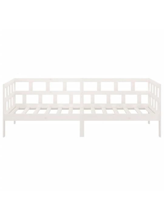 Válenda bílá masivní borové dřevo 80 x 200 cm