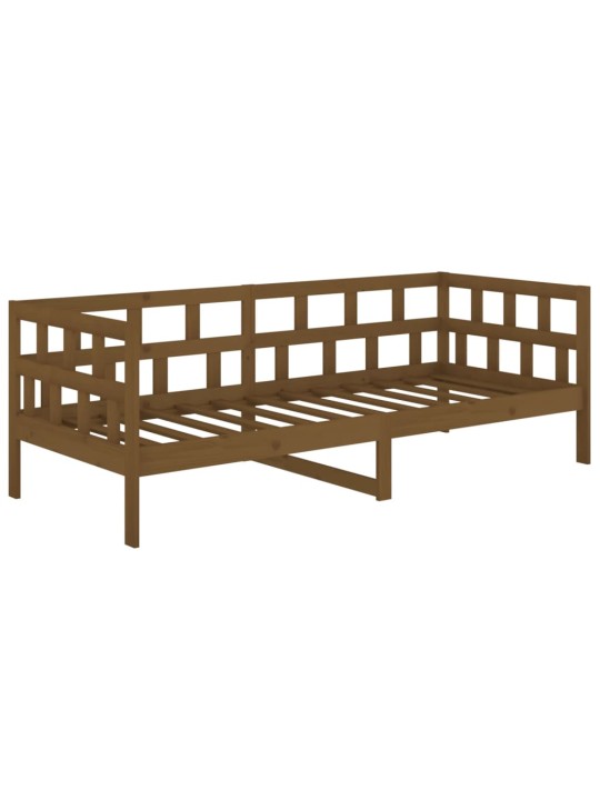 Válenda medově hnědá masivní borové dřevo 80 x 200 cm