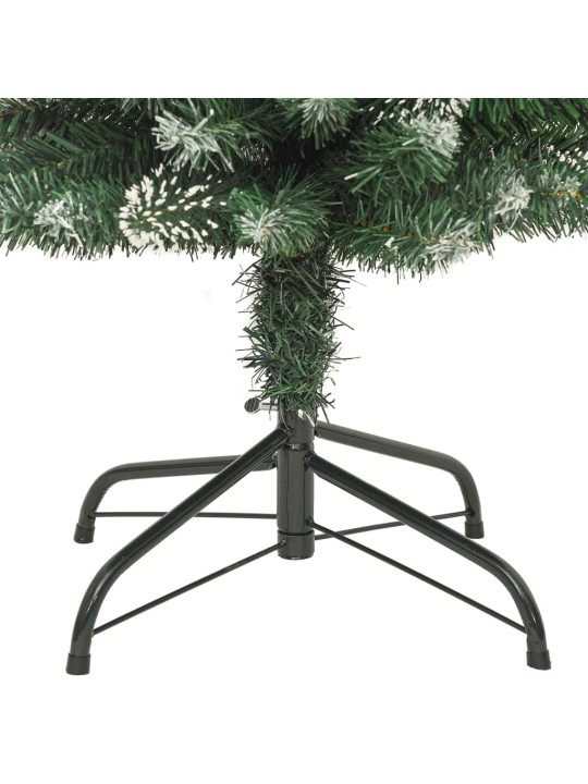 Umělý úzký vánoční stromek se stojanem 180 cm PVC