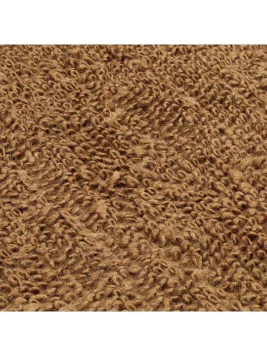 Ručně vyrobený smyčkový koberec 160x230 cm juta a bavlna