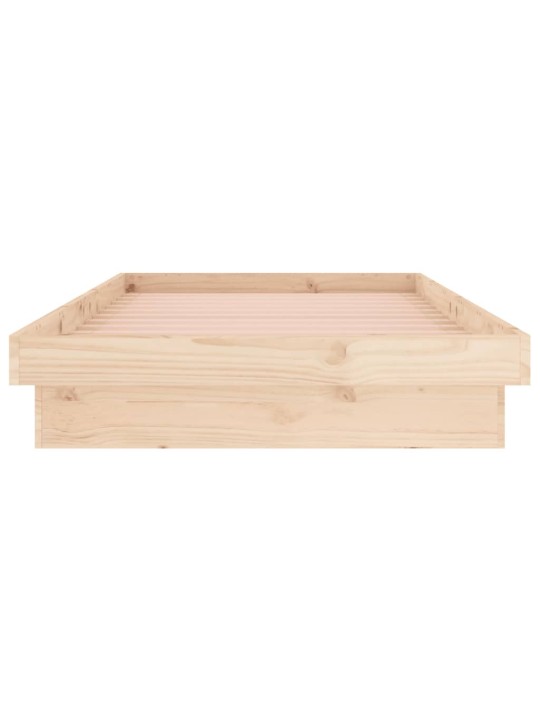 Rám postele s LED světlem 75x190 cm Small Single masivní dřevo