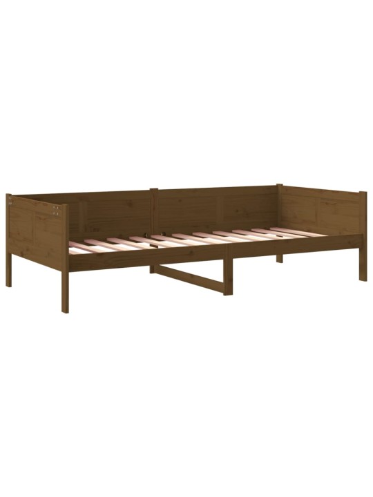 Válenda medově hnědá masivní borové dřevo 80 x 200 cm