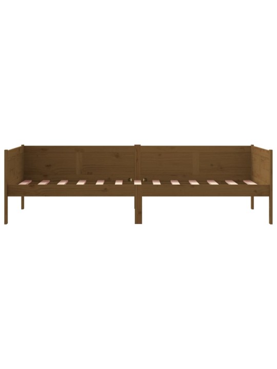 Válenda medově hnědá masivní borové dřevo 80 x 200 cm