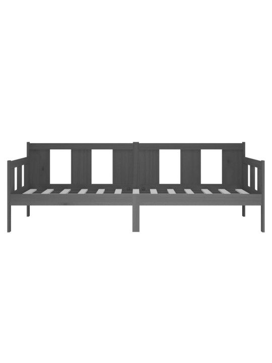 Válenda šedá masivní borové dřevo 80 x 200 cm