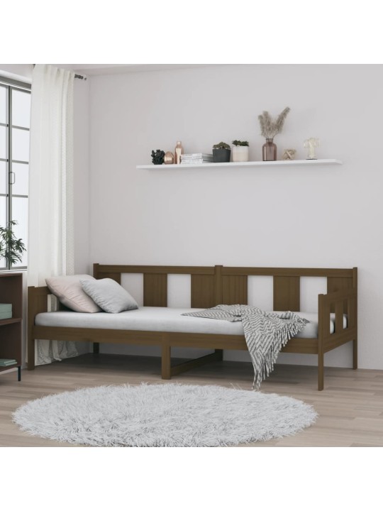 Válenda medově hnědá masivní borové dřevo 80 x 200 cm
