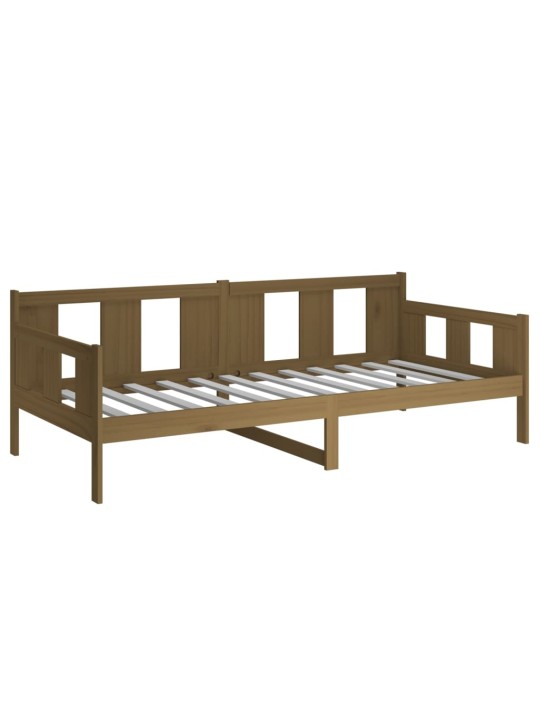 Válenda medově hnědá masivní borové dřevo 80 x 200 cm