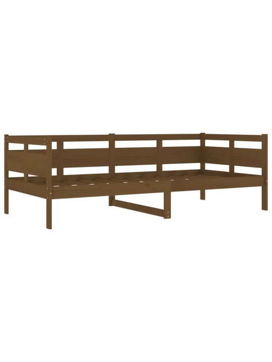 Válenda medově hnědá masivní borové dřevo 90 x 200 cm