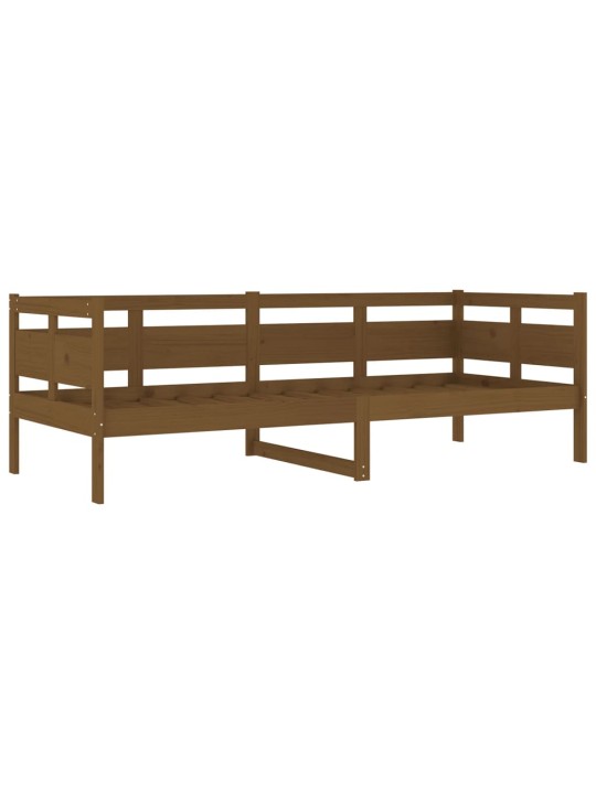 Válenda medově hnědá masivní borové dřevo 80 x 200 cm