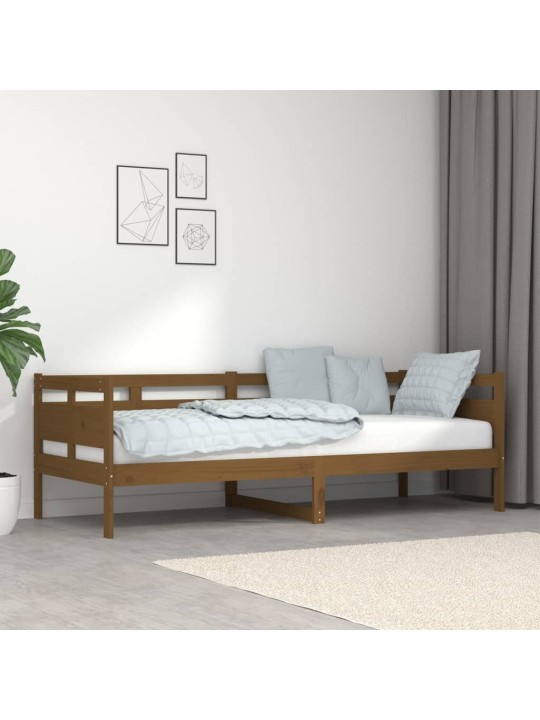 Válenda medově hnědá masivní borové dřevo 80 x 200 cm