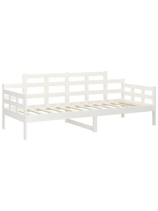 Válenda bílá masivní borové dřevo 90 x 200 cm