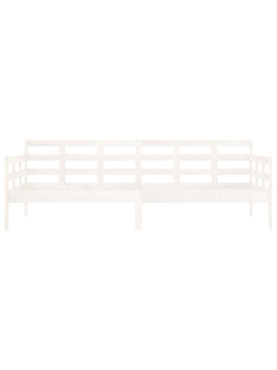 Válenda bílá masivní borové dřevo 80 x 200 cm