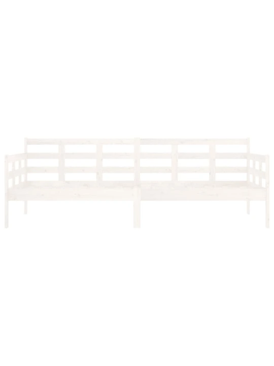 Válenda bílá masivní borové dřevo 80 x 200 cm