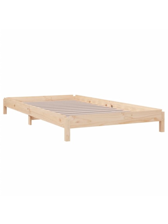 Stohovatelná postel 90 x 200 cm masivní borovice