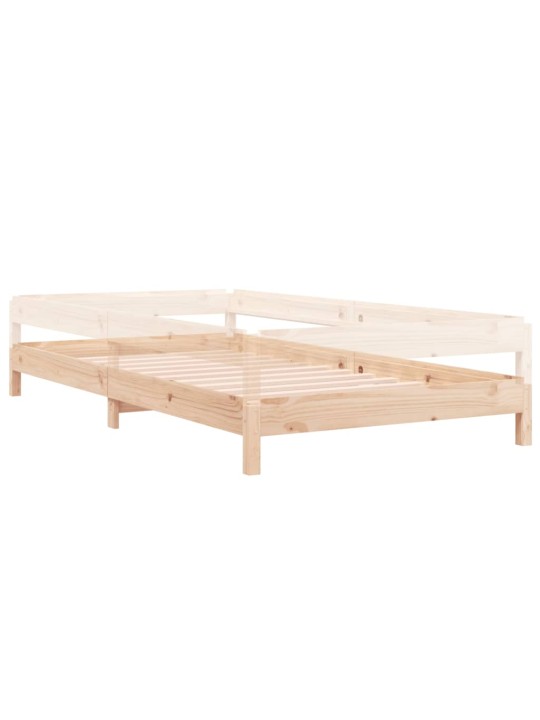 Stohovatelná postel 80 x 200 cm masivní borovice