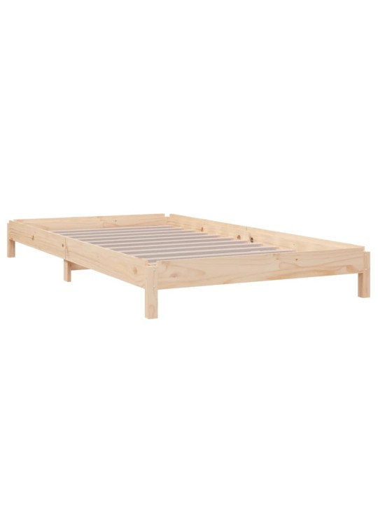 Stohovatelná postel 80 x 200 cm masivní borovice