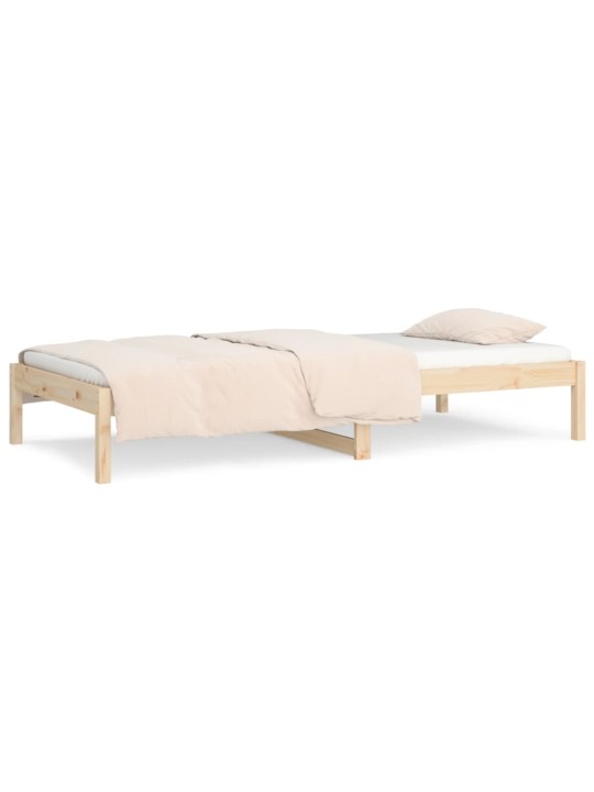 Válenda 90 x 190 cm Single masivní borové dřevo