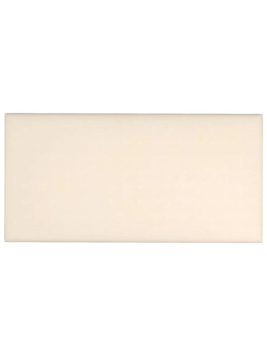 Nástěnné panely 12 ks krémové 60 x 30 cm samet 2,16 m²